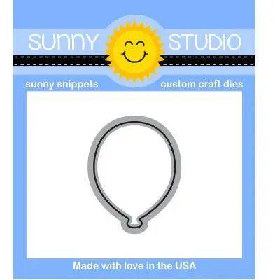 Sunny Studios Cutting Dies - Birthday Balloons